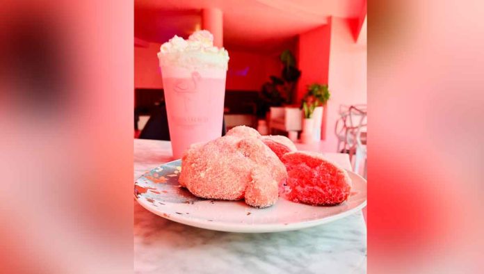 Flamingo Caffe, cafeteria, cafeteria rosa, rosa