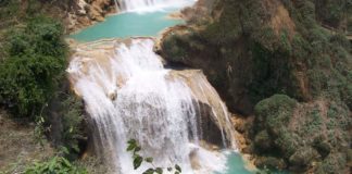 El Chiflón cascadas en Chiapas