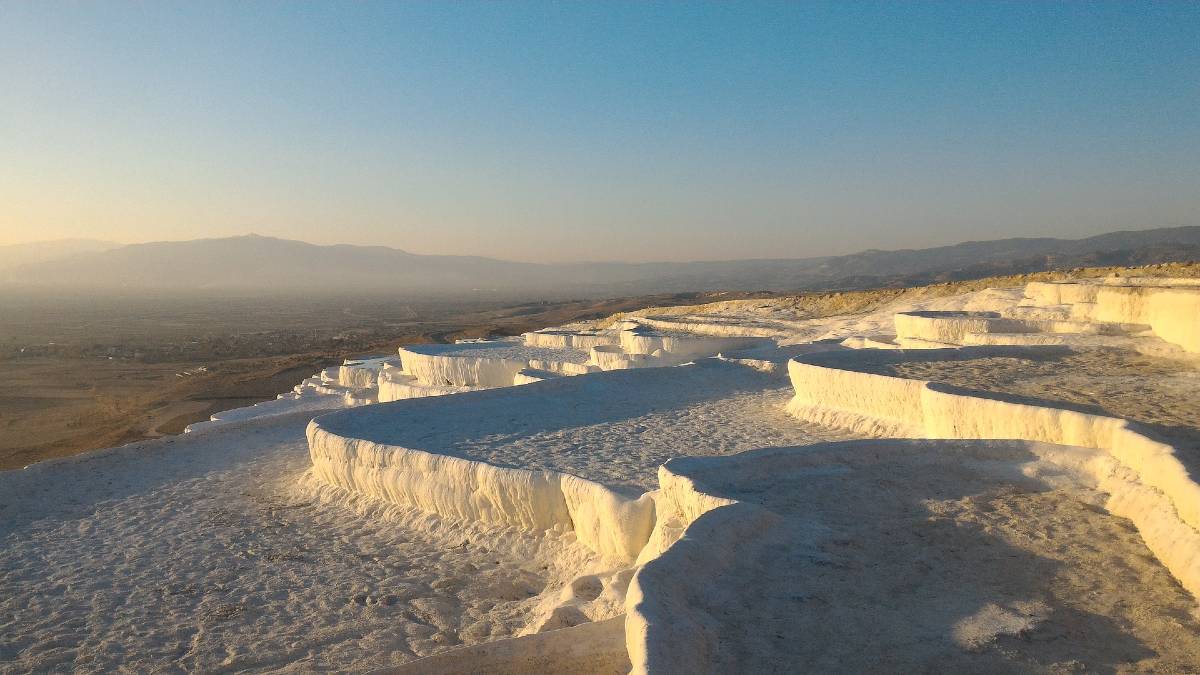 pamukkale: el castillo de algodón turco