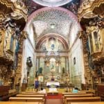 Interior del Templo de Santa Rosa de Viterbo