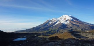 Chimborazo volcán más alto de Ecuador