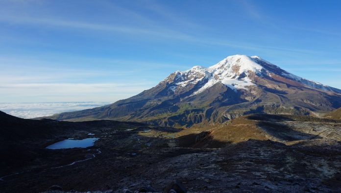 Chimborazo volcán más alto de Ecuador