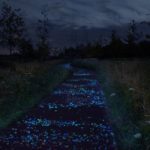 La ciclovía inspirada en la "Noche Estrellada" de Van Gogh