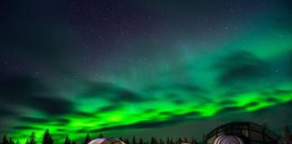 Conoce los iglús transparentes para ver las auroras boreales