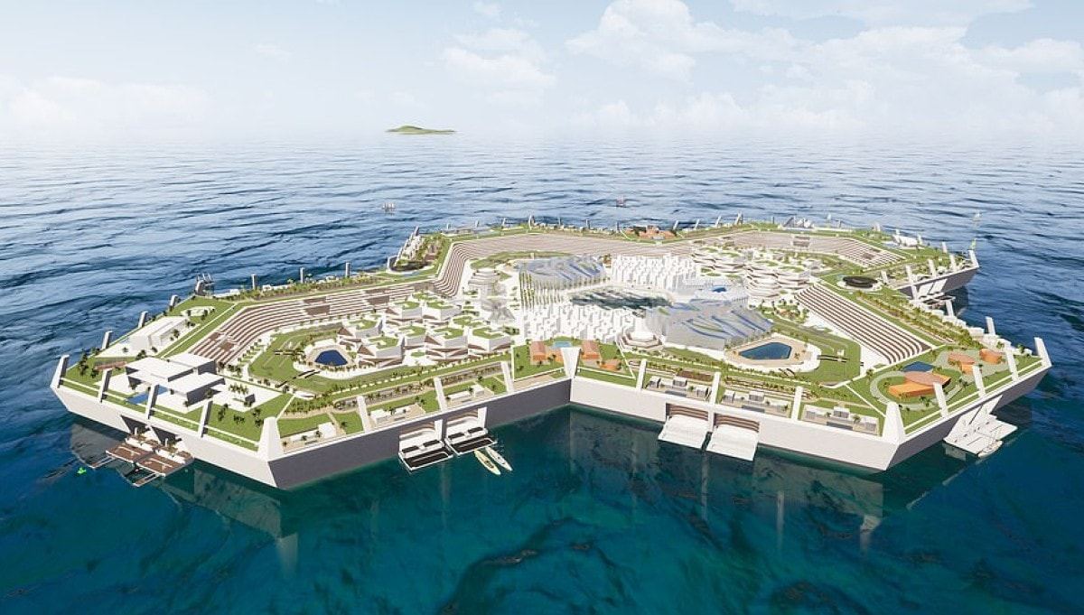construirán isla artificial en las aguas del caribe