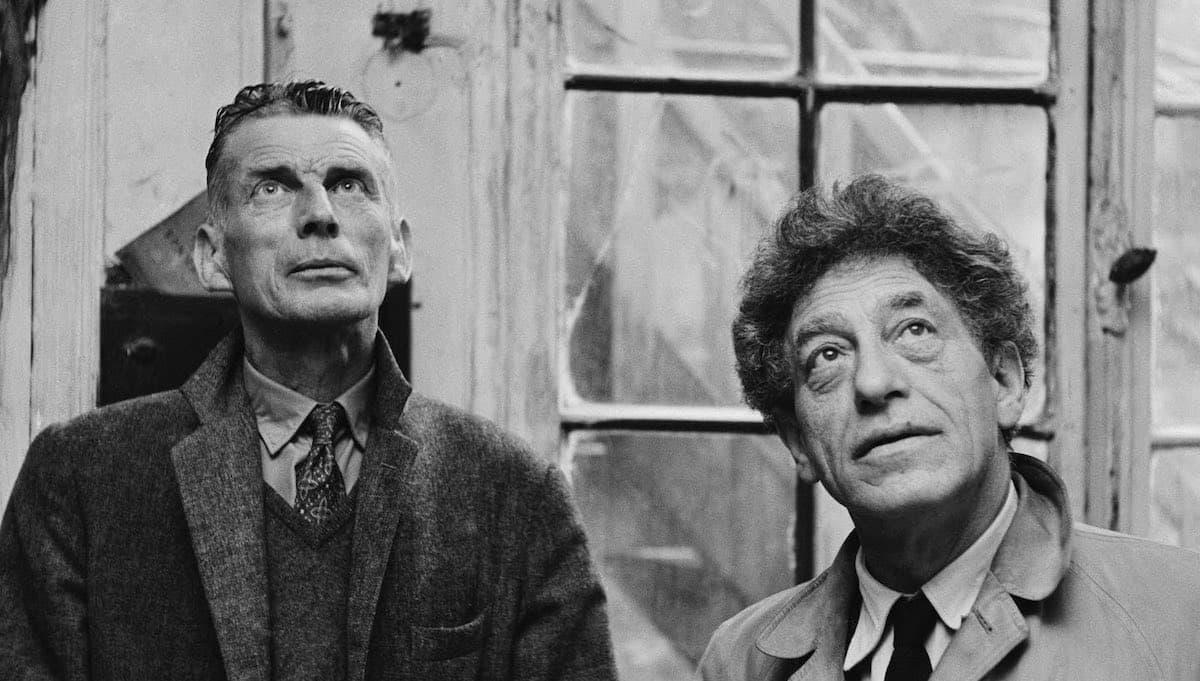Exposición de Giacometti y Beckett en Francia