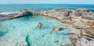 Piscina del rey en Isla Mujeres