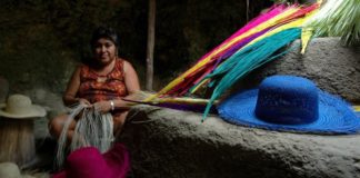 sombreros de jipijapa en Campeche