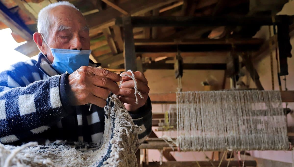 cotorinas, arte textil en peligro de desaparecer