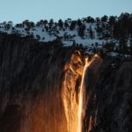 ¿Cuándo ver la "Cascada de Fuego" en Yosemite?