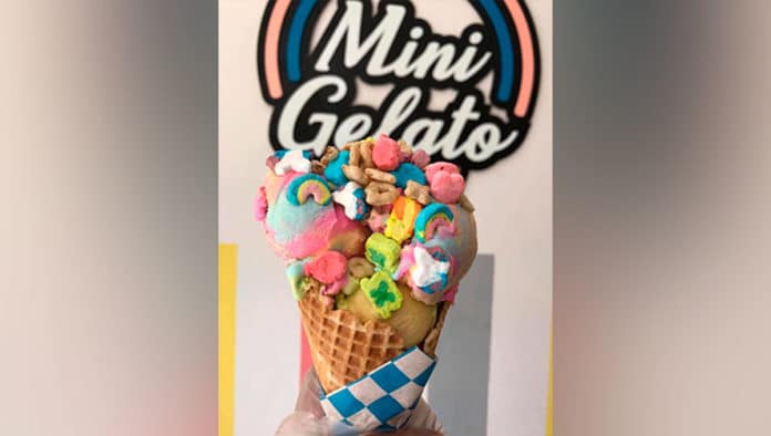 mini gelato