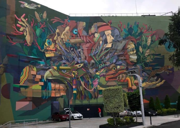 Murales de Seher One, una belleza pictórica de la CDMX