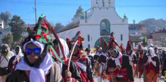 San Juan Chamula festeja el Kin Tajimoltic o Fiesta del Juego