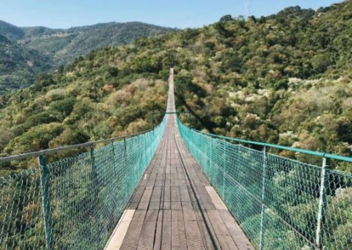 Uno de los puentes colgantes más grandes América Latina está en Mazamitla - México Travel Channel