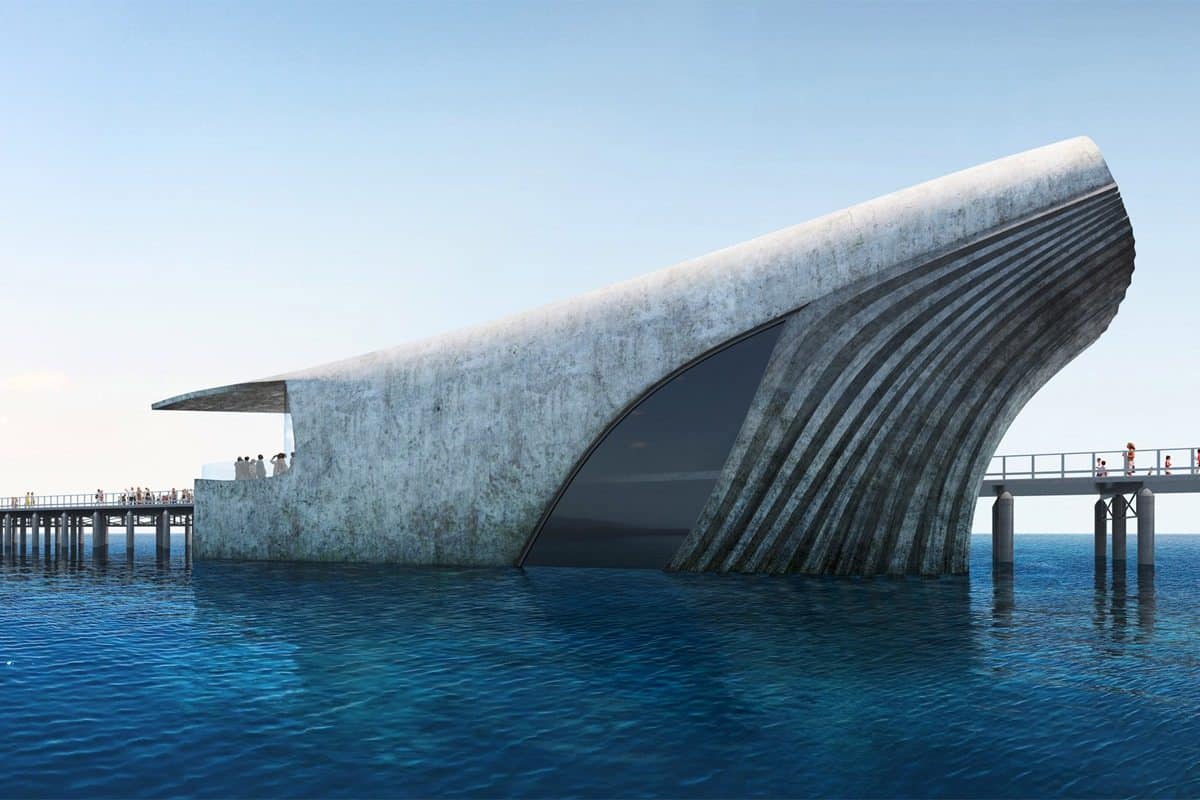 en australia crearán observatorio marino con forma de ballena