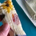 tamales con flores