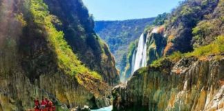 Tamul, la belleza de la Huasteca Potosina hecha cascada