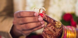 boda en avión en la india