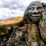 Cabeza del Guerrero Chichimeca en Aguascalientes