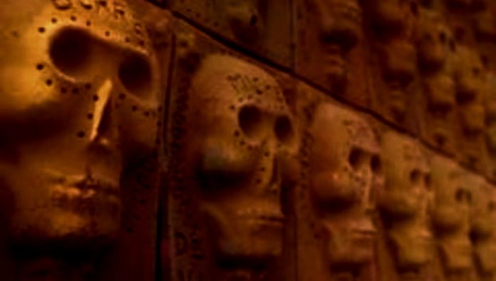 El Muro de los Muertos en Ajijic en Jalisco