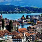 Lago de Lucerna en Suiza