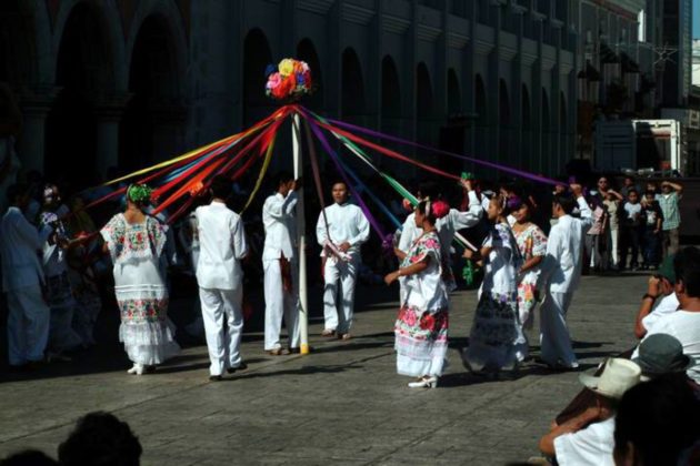 Baile de las Cintas Yucatán Coreografía música y folklore