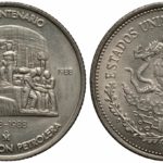 cinco monedas antiguas