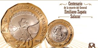 Moneda de Emiliano Zapata