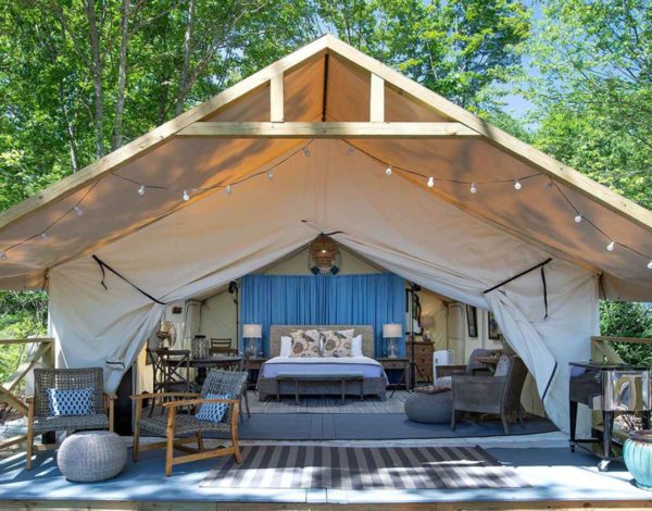 Sandy Pines Campground: Glamping In Maine, United States