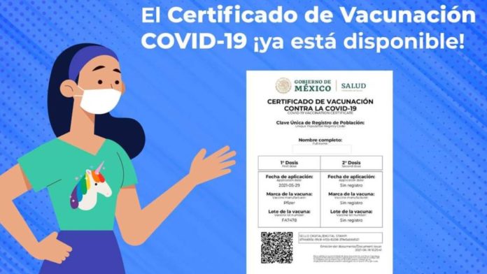 certificado de vacunación covid-19