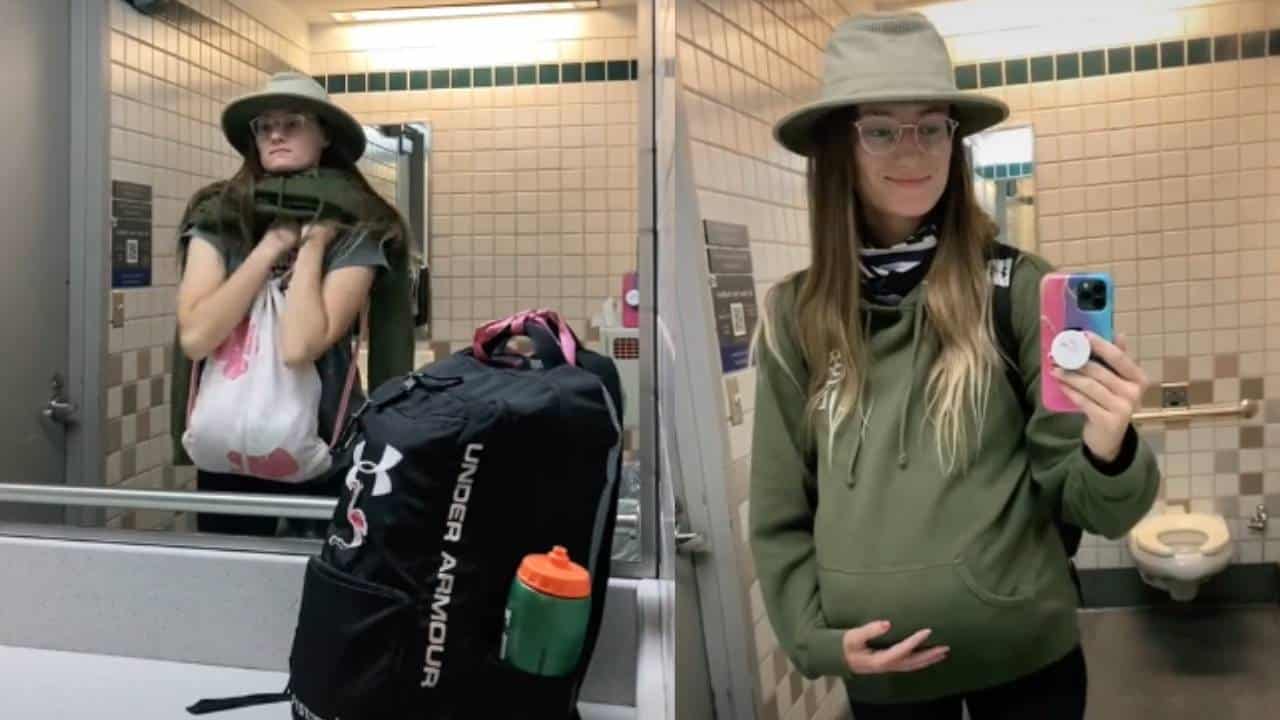 embarazada equipaje