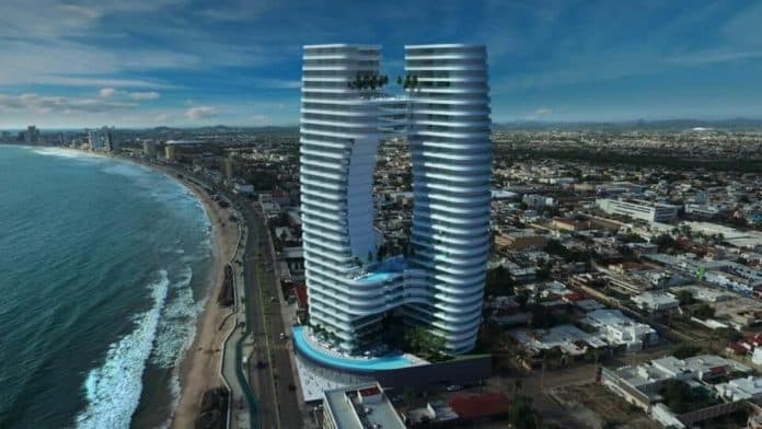 ¡Impresionante! Así será el edificio más futurista y alto de Mazatlán