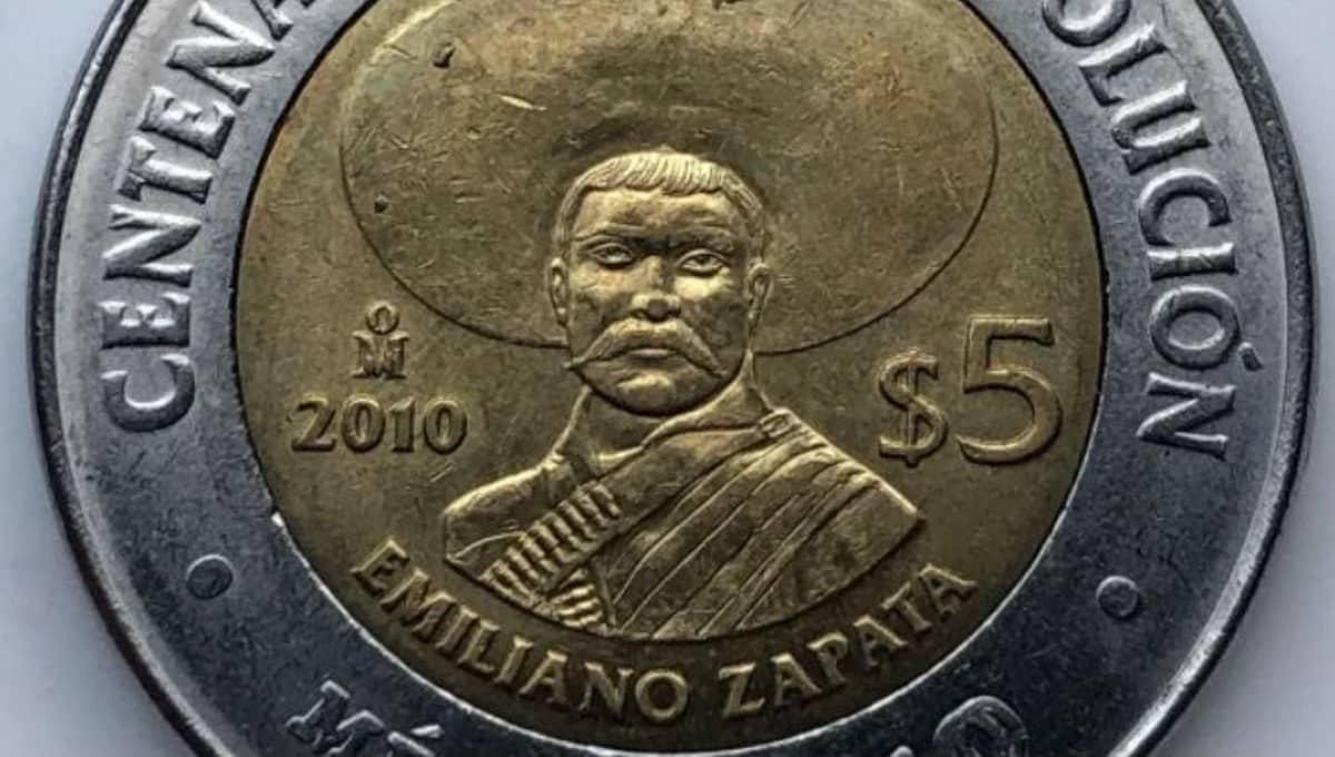 monedas de emiliano zapata