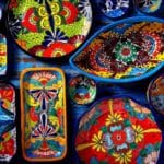 piezas de mayólica artesanía en Guanajuato