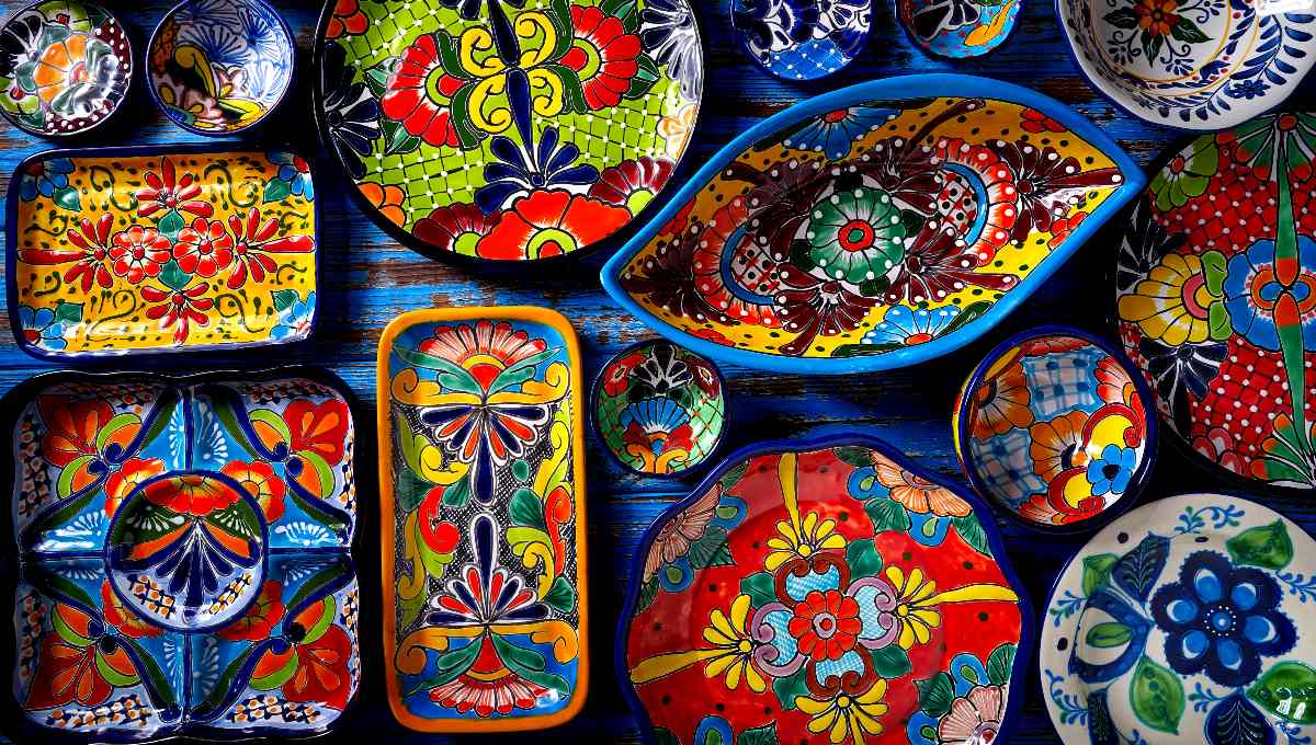 piezas de mayólica artesanía en Guanajuato