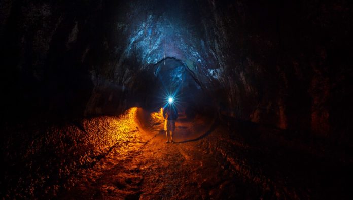 túneles de lava en el Ajusco