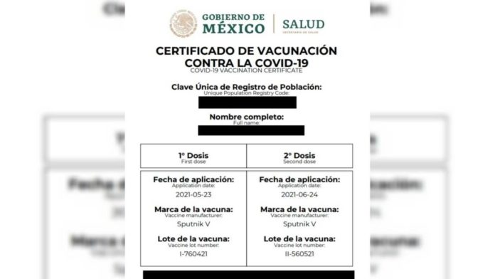 certificado de vacunacion hidalgo