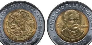 moneda de Eulalio Gutiérrez