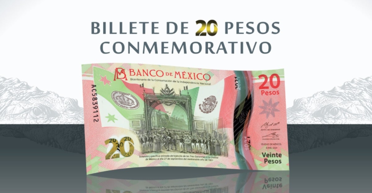 ¡Es bellísimo! Banxico presentó el nuevo billete de 20 pesos