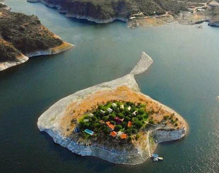Isla de Tzibanzá se inunda ante el crecimiento de la presa Zimapán