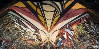 La Marcha de la Humanidad en la Tierra y hacia el Cosmos, el mural más grande del mundo que debes visitar en CDMX