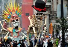 dia de muertos. Turismo