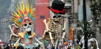 dia de muertos. Turismo