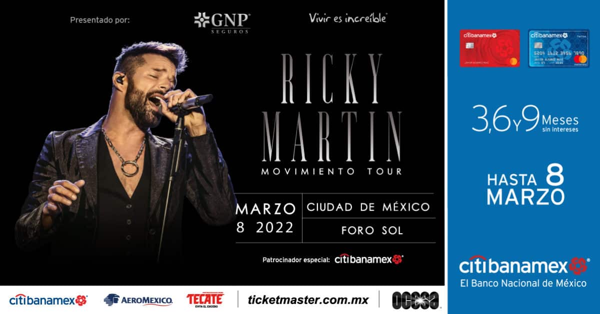 Ricky Martin 2022
