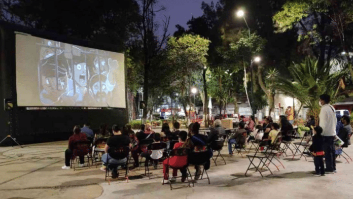 cine al aire libre