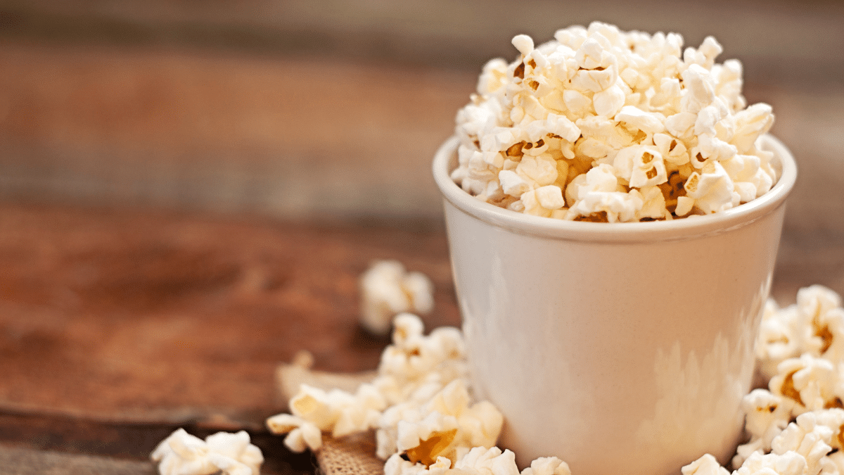 palomitas para cine al aire libre