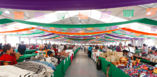 Fiesta de las Culturas Indígenas en el Zócalo