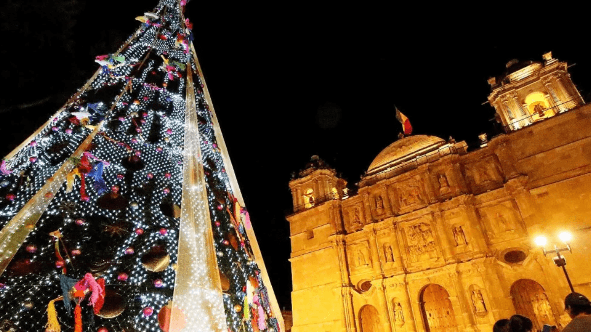 Ciudad de Oaxaca en Navidad