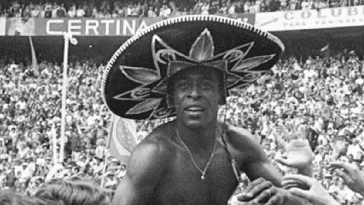 Pelé en el Mundial México 1970