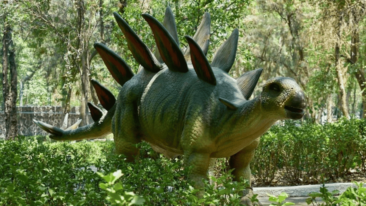 Dinosaurios en Los Pinos